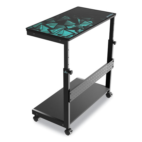 Picture of CPU Holder, Supports 88.2 lbs, 25.19 x 11.81 x 22.56 to 28.56, Black