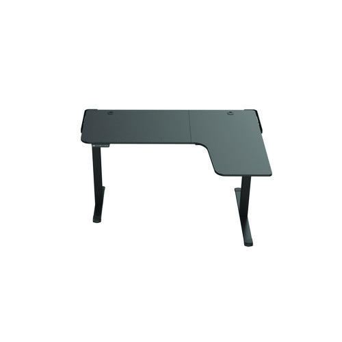 Picture of L-Shaped Standing Desk, Right Desk, 60" x 43.69" x 29.88" to 48.38", Black