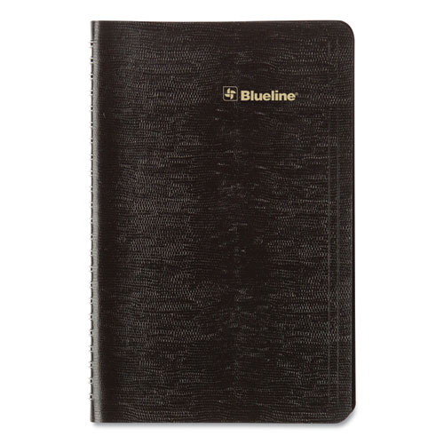 Picture of Plan and Link Weekly Planner, 8" x 5", Black Cover, 12-Month (Jan to Dec): 2026