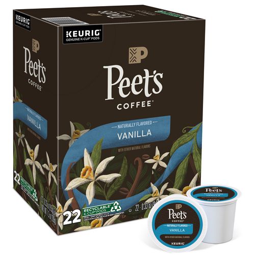 Picture of Vanilla K-Cups, 0.33 oz K-Cup, 22/Box