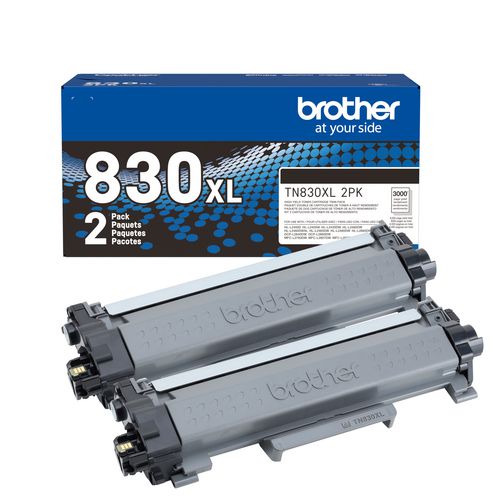 Picture of TN830XL High-Yield Toner, 3,000 Page-Yield, Black, 2/Pack