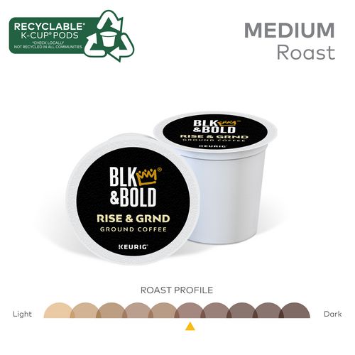 Picture of Rise and GRND K-Cups, 0.41 oz K-Cup, 20/Box