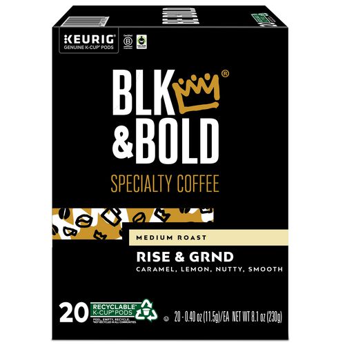 Picture of Rise and GRND K-Cups, 0.41 oz K-Cup, 20/Box