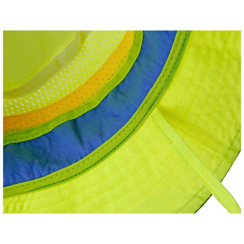Picture of Chill-Its 8935CT Hi-Vis PVA Ranger Sun Hat, Polyester/PVA, 2X-Large/3X-Large, Lime