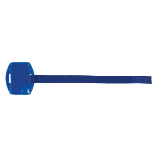 Picture of Squids 3386 Arm Band ID/Badge Holder, Vertical, Blue, 3.75 x 4.25 Holder, 2.5 x 4 Insert, 10/Pack
