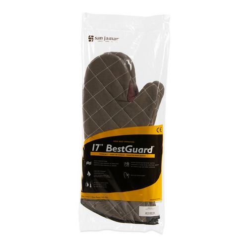 Picture of Bestguard Oven Mitt, 17", WebGuard Plus Fabric, Tan, Pair