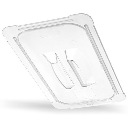 Picture of StorPlus Polycarbonate Handled Universal Lid, 10.38 x 12.75 x 0.88, Clear, Plastic