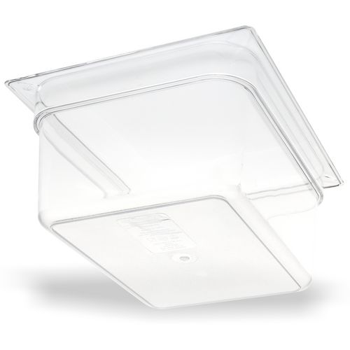 Picture of StorPlus Polycarbonate Food Pan, 8.7 qt, 10.38 x 12.75 x 6, Clear, Plastic