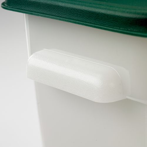 Picture of Squares Food Storage Container Lid, 7.31 x 7.31 x 0.63, Forest Green, Plastic