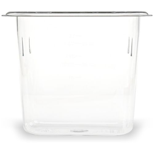 Picture of StorPlus Polycarbonate Food Pan, 1.4 qt, 4.25 x 6.93 x 6, Clear, Plastic