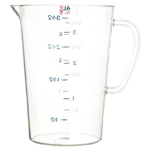 Picture of Commercial Measuring Cup, 1 gal, Clear