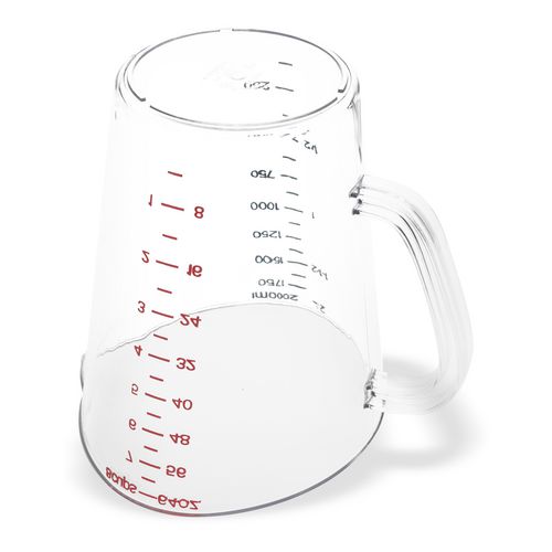 Picture of Commercial Measuring Cup, 0.5 gal, Clear