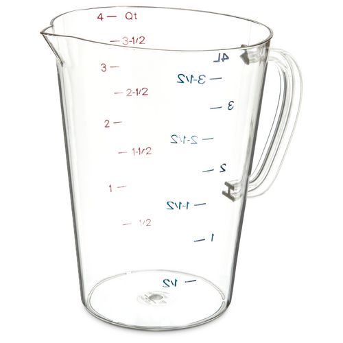 Picture of Commercial Measuring Cup, 1 gal, Clear