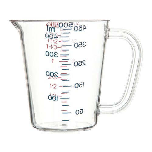 Picture of Commercial Measuring Cup, 1 pt, Clear