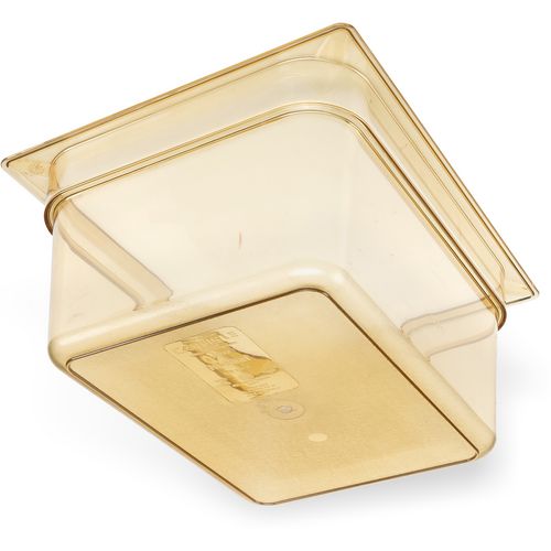 Picture of StorPlus High Heat Food Pan, 8.7 qt, 10.38 x 12.75 x 6, Amber, Plastic