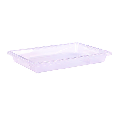 Picture of StorPlus Polycarbonate Food Storage Container, 5 gal, 18 x 26 x 3.5, Clear, Plastic