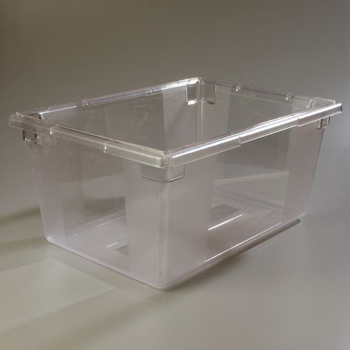 Picture of StorPlus Polycarbonate Food Storage Container, 16.6 gal, 18 x 26 x 12, Clear, Plastic