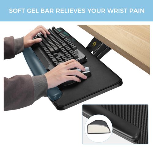 Picture of Adjustable Keyboard Tray, Black