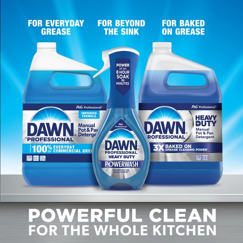 Picture of Manual Pot and Pan Dish Detergent with Pump, Original Scent, (1) Pump and (2) 1 gal Bottles/Carton