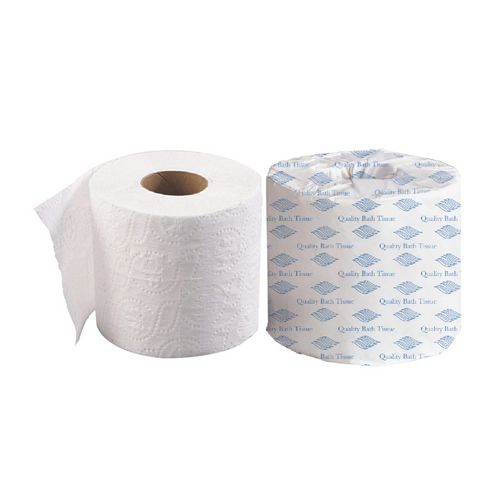 Picture of Standard Bath Tissue, White, 2-Ply, 4 x 3, 500 Sheets/Roll, 96 Rolls/Carton