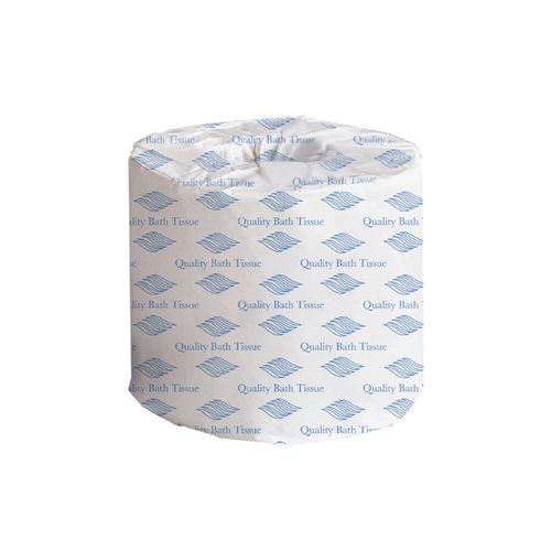 Picture of Standard Bath Tissue, 2-Ply, White, 4 x 3, 400 Sheets/Roll, 96 Rolls/Carton