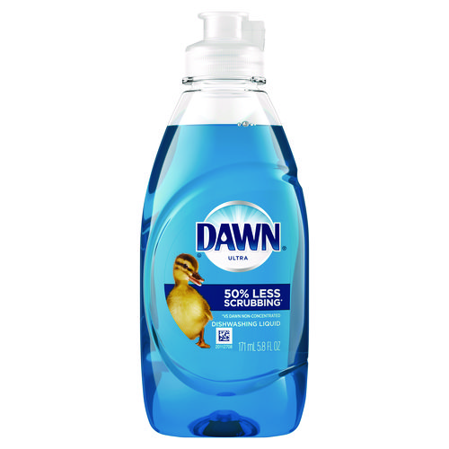 Picture of Ultra Liquid Dish Detergent, Dawn Original, 5.8 oz Bottle, 18/Carton