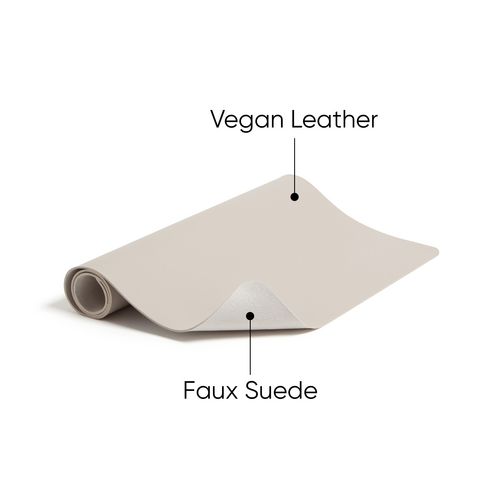 Picture of Vegan Leather Desk Pads, 36 x 17, SandStone