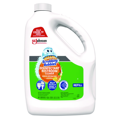 Picture of Disinfectant Restroom Cleaner, Fresh Scent, 1 gal Bottle, 4/Carton