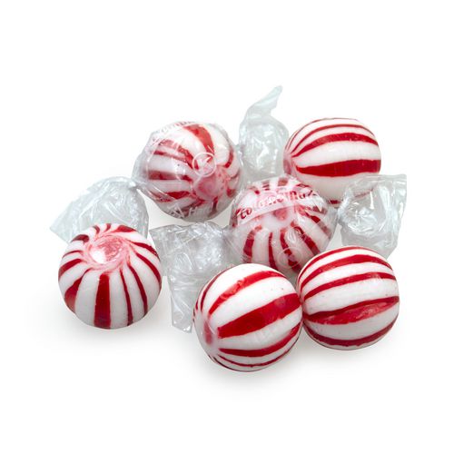 Picture of Jumbo Peppermint Balls, 0.32 oz Individually Wrapped, 120/Bag, 4 Bags/Carton