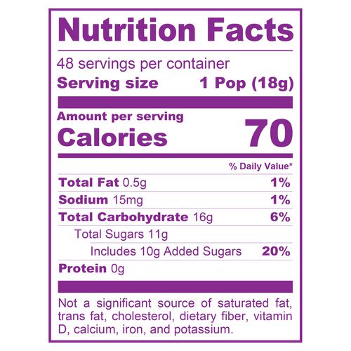 Picture of Caramel Apple Pops, 0.63 oz Individually Wrapped, 48/Box, 2 Boxes/Carton