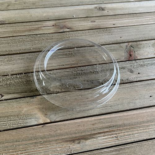 Picture of PET Cold Cup Lids, Fits 14 to 24 oz Plastic Cups, Clear, 1,000/Carton