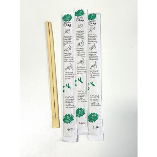 Picture of Chopsticks, 9", White, 1,340/Carton