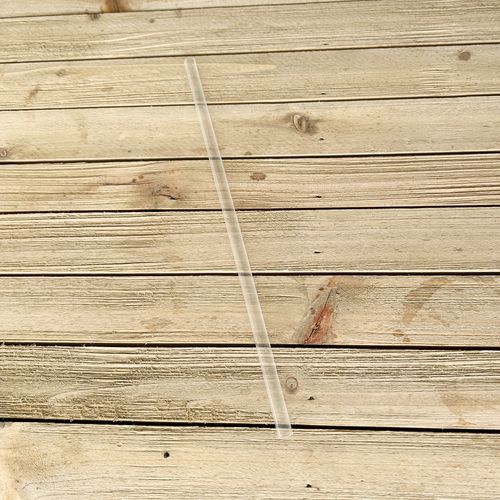 Picture of Jumbo Straws, 7.75", Polypropylene, Clear, 12,500/Carton