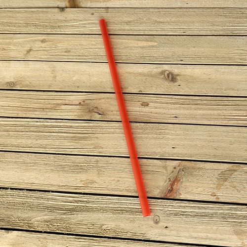 Picture of Jumbo Straws, 7.75", Polypropylene, Red, 2,500/Carton