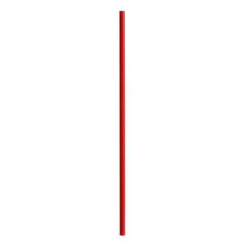 Picture of Jumbo Straws, 5.25", Polypropylene, Red, 10,000/Carton