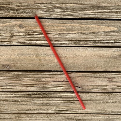 Picture of Jumbo Straws, 5.25", Polypropylene, Red, 10,000/Carton