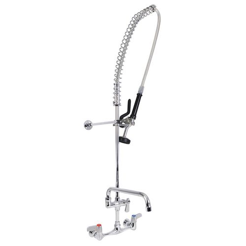 Picture of WorkForce Prerinse Add-A-Faucet, 4.62" Height/12" Reach, Chrome