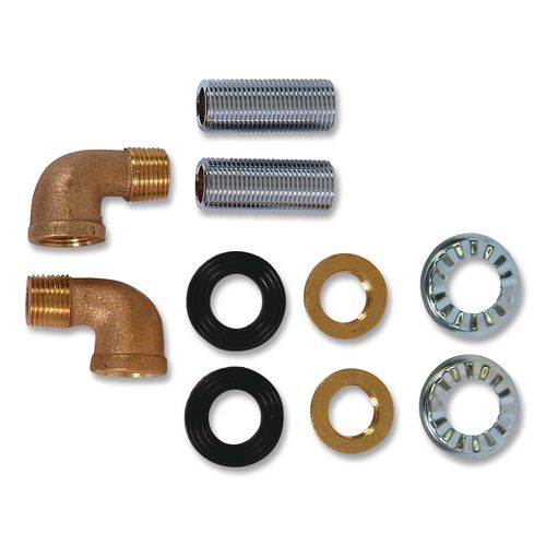 Picture of WorkForce Standard Duty Faucet, 9.5" Height/5" Reach, Chrome-Plated Brass