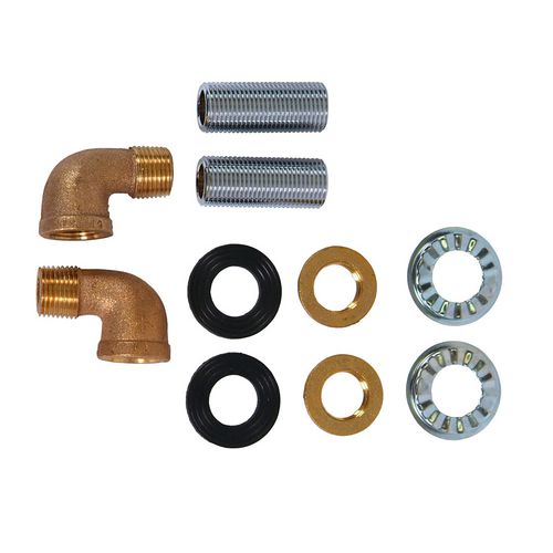 Picture of WorkForce Standard Duty Faucet, 12.38" Height/8" Reach, Chrome-Plated Brass