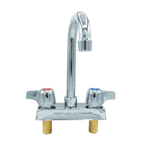 Picture of WorkForce Standard Duty Faucet. 7.88" Height/3.5" Reach, Chrome-Plated Brass