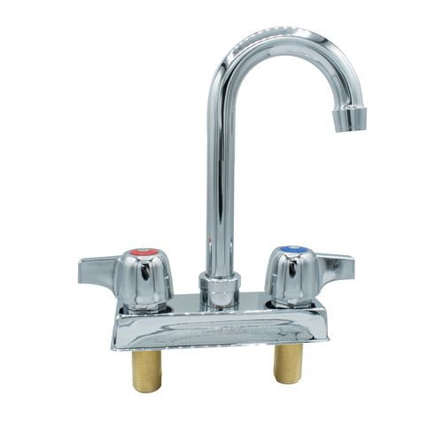 Picture of WorkForce Standard Duty Faucet. 7.88" Height/3.5" Reach, Chrome-Plated Brass