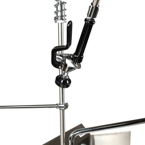 Picture of WorkForce Prerinse Add-A-Faucet, 4.62" Height/12" Reach, Chrome