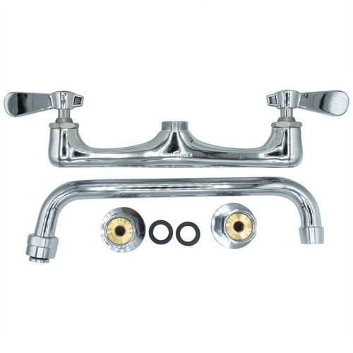 Picture of WorkForce Standard Duty Faucet, 8" Height/10" Reach, Chrome-Plated Brass