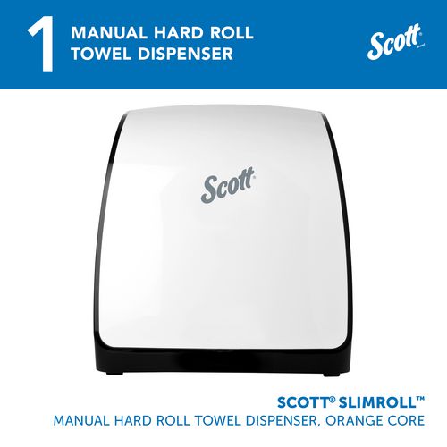 Picture of Slimroll Manual Towel Dispenser, 12.65 x 13.02 x 7.18, White