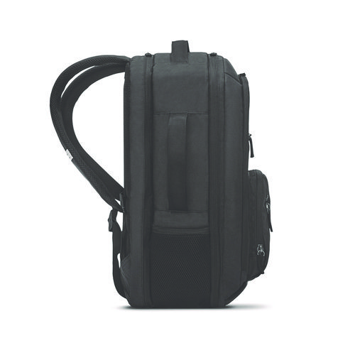 Picture of Grand Travel Recycled TSA Backpack, Fits Devices Up to 17.3", 12.25 x 6.5 x 18.63, Dark Gray