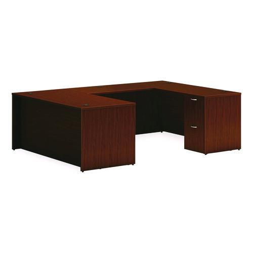 Picture of Mod U-Station Bundle, 66" x 96" x 29", Traditional Mahogany