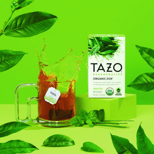 Picture of Tea Bags, Organic Zen, 16/Box, 6 Boxes/Carton