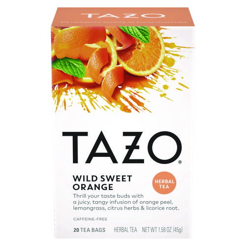 Picture of Tea Bags, Wild Sweet Orange, 20/Box, 6 Boxes/Carton