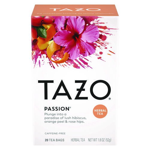 Picture of Tea Bags, Passion, 20/Box, 6 Boxes/Carton