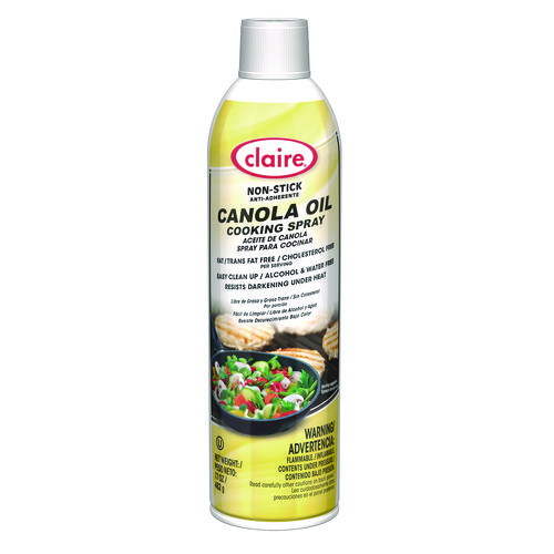 Picture of Canola Oil Cooking Spray, 17 oz Aerosol Spray Can, 6/Carton